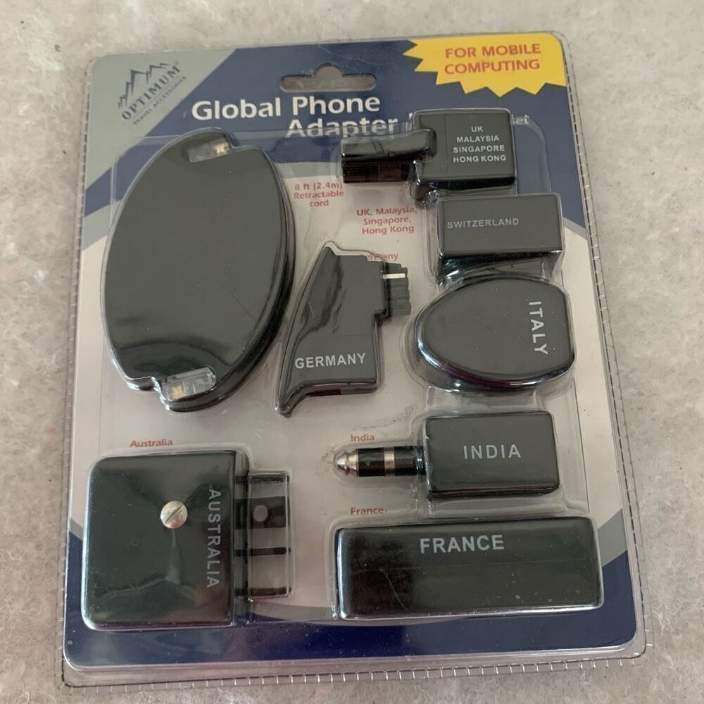 Optimum Global Phone Adapter Kit *New*